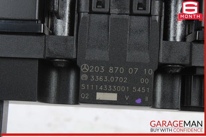 05-07 Mercedes W203 C230 Hazard Light Door Lock Control Panel 2038700710 OEM