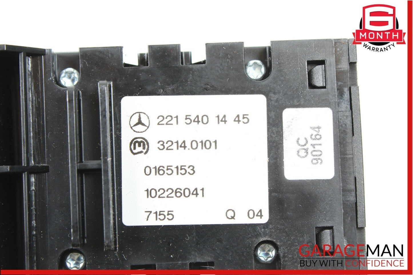 07-13 Mercedes W221 S550 Electronic Parking Button Switch Control Module OEM
