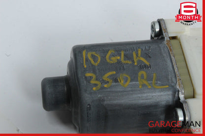 10-15 Mercedes X204 GLK 350 4MATIC Rear Right Door Window Regulator Motor OEM
