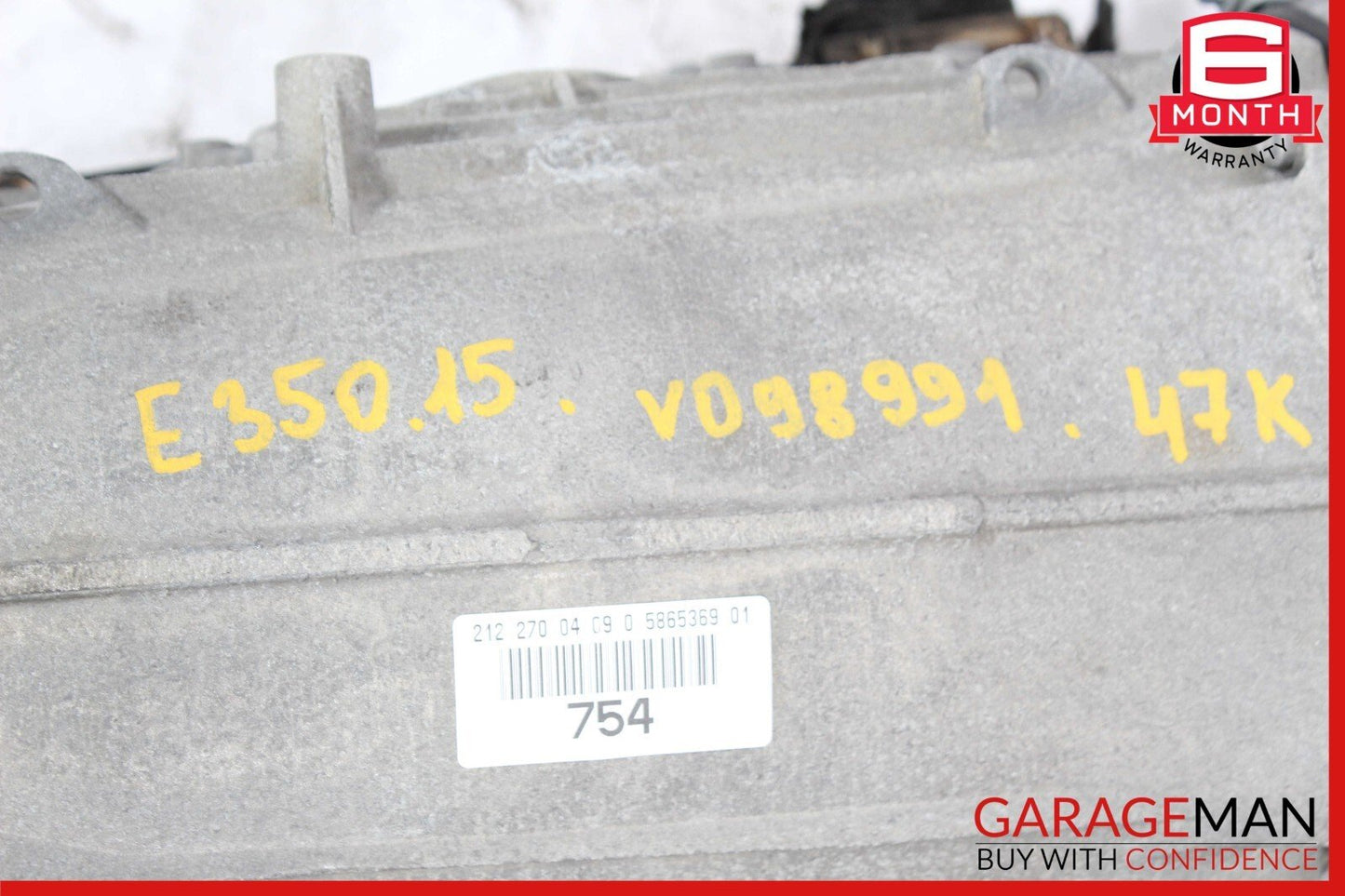 14-16 Mercedes W212 E350 Sedan 4Matic Automatic Transmission Assembly OEM 47k