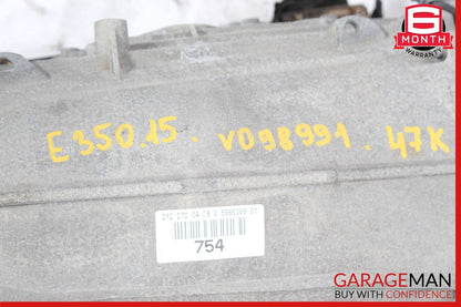 14-16 Mercedes W212 E350 Sedan 4Matic Automatic Transmission Assembly OEM 47k