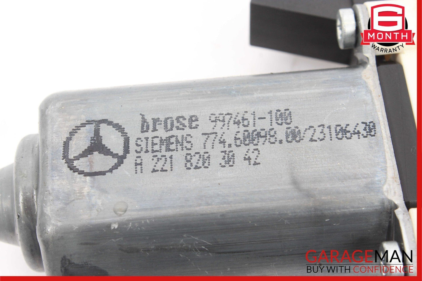 07-13 Mercedes W221 S400 S500 S63 AMG Rear Right Window Regulator Motor OEM