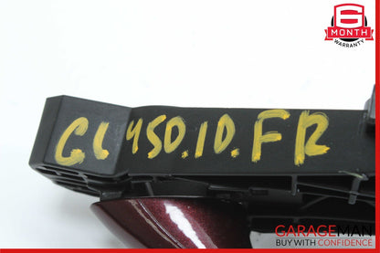 06-13 Mercedes GL450 ML500 R350 Front Right Exterior Door Handle Carneol Red OEM