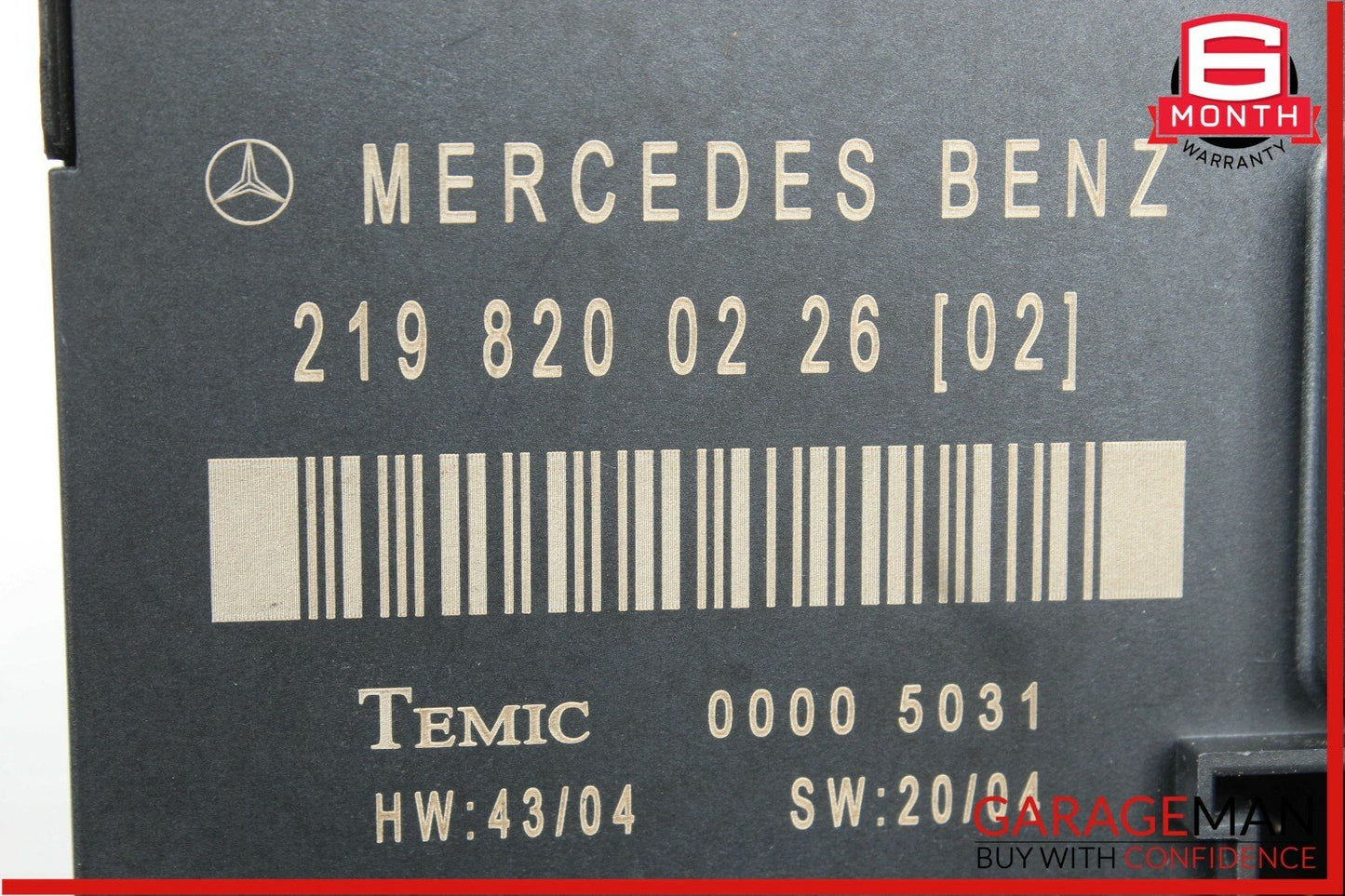06-11 Mercedes W219 CLS500 Rear Left Side Door Computer Controller Module Unit
