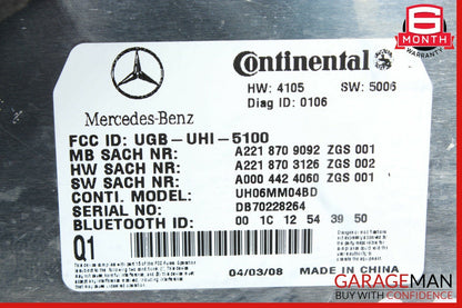 07-09 Mercedes W221 S550 CL550 CL600 Bluetooth Communication Control Module