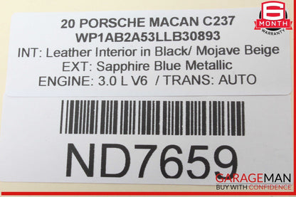 15-24 Porsche Macan Rear Left or Right Side Suspension Arm Tie Rod Control Arm