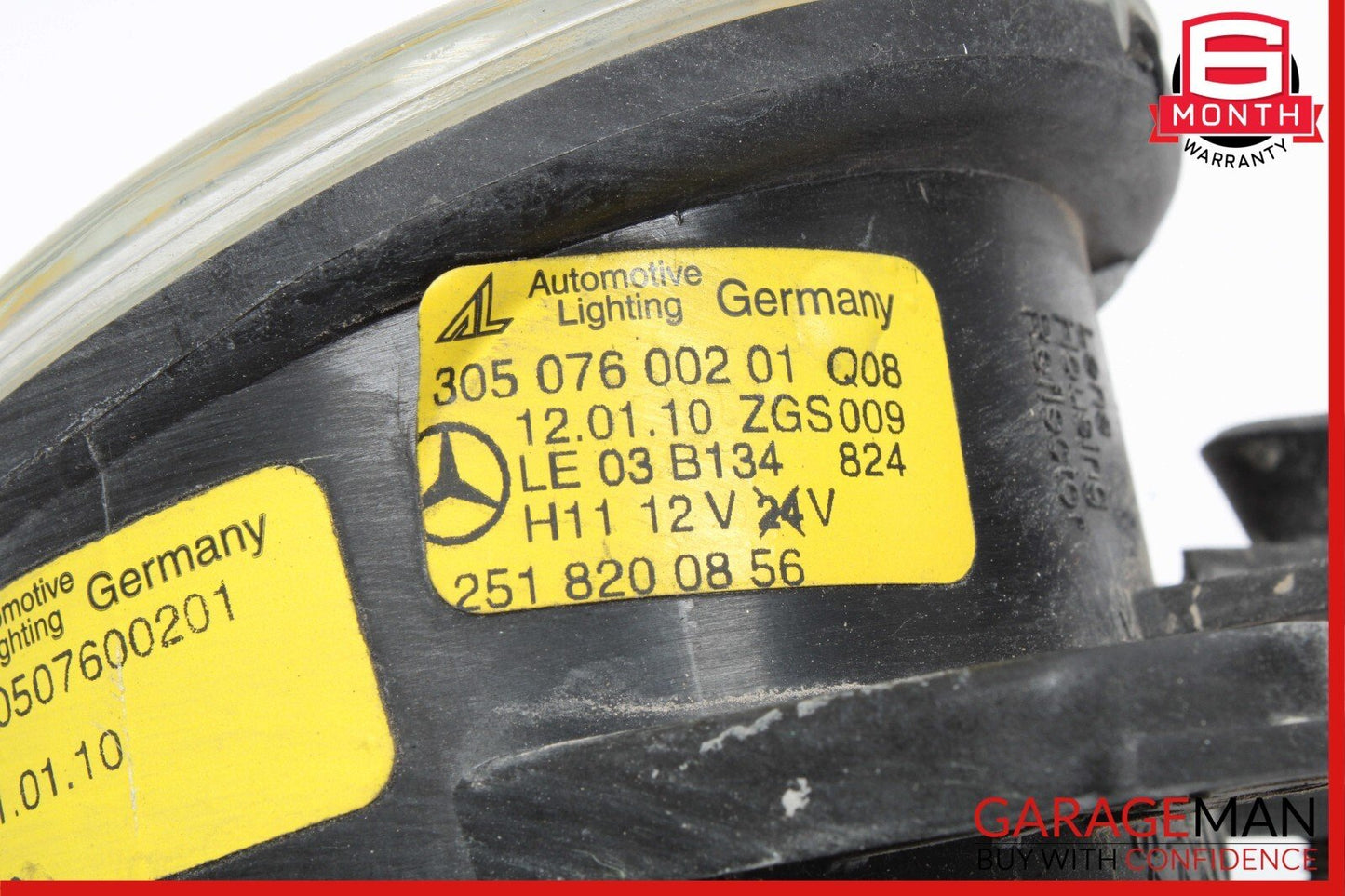 06-12 Mercedes W219 CLS500 E350 Front Right Side Bumper Fog Light Lamp OEM