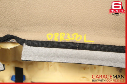 06-10 Mercedes W251 R350 R550 Front Left Top Upper Seat Cushion Leather Brown
