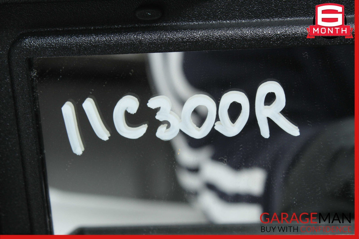 08-14 Mercedes W204 C300 Front Right Side Sun Visor Sunvisor Shade Black OEM