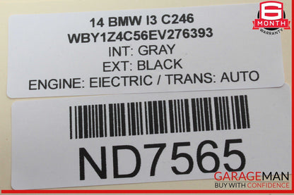 14-17 BMW i3 I01 Hybrid Lane Departure Camera Control Module Unit 9359799 OEM