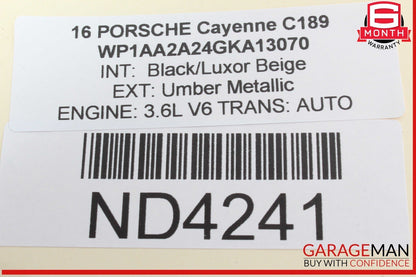 11-18 Porsche Cayenne 958 Front Left or Right Side Seat Control Module OEM