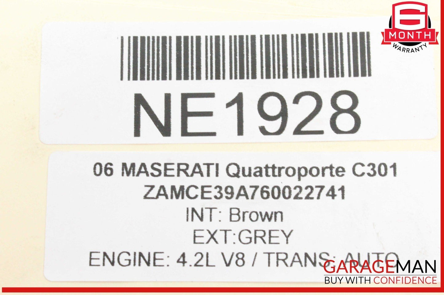 03-10 Maserati Quattroporte M139 Rear Right Side Top Upper Control Arm OEM