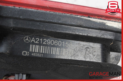 10-13 Mercedes W212 E350 E400 E63 AMG Sedan Rear Left Side Inner Tail Light Lamp