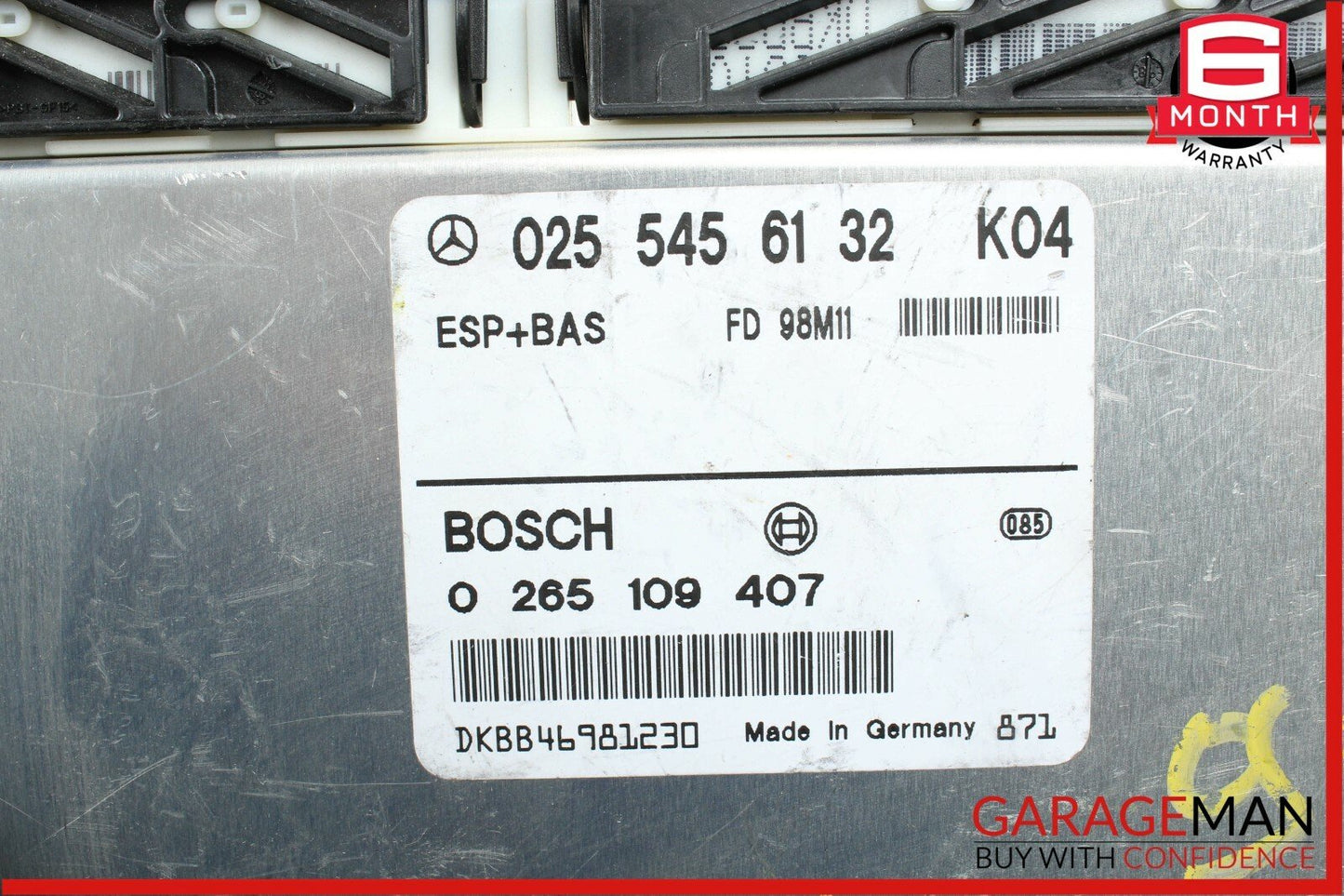 98-00 Mercedes W208 CLK320 CLK430 ASR ABS Computer Control Module Unit OEM