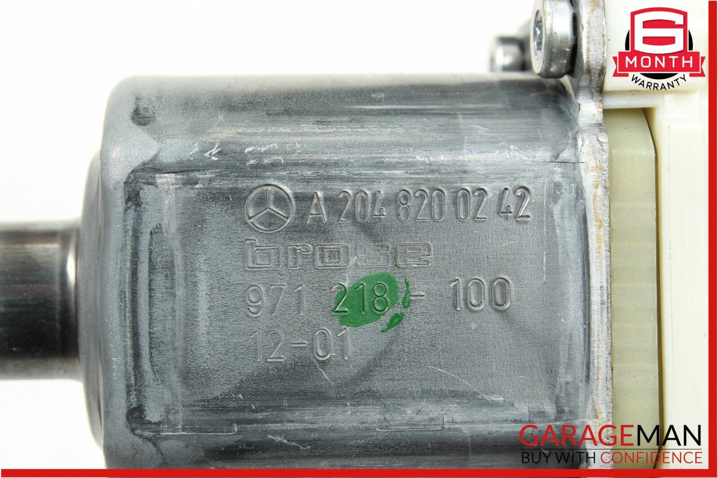 08-14 Mercedes W204 C250 C300 Front Right Side Door Window Regulator Motor