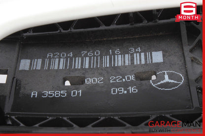 08-15 Mercedes W166 ML350 GLK350 C300 Right Side Exterior Door Handle OEM