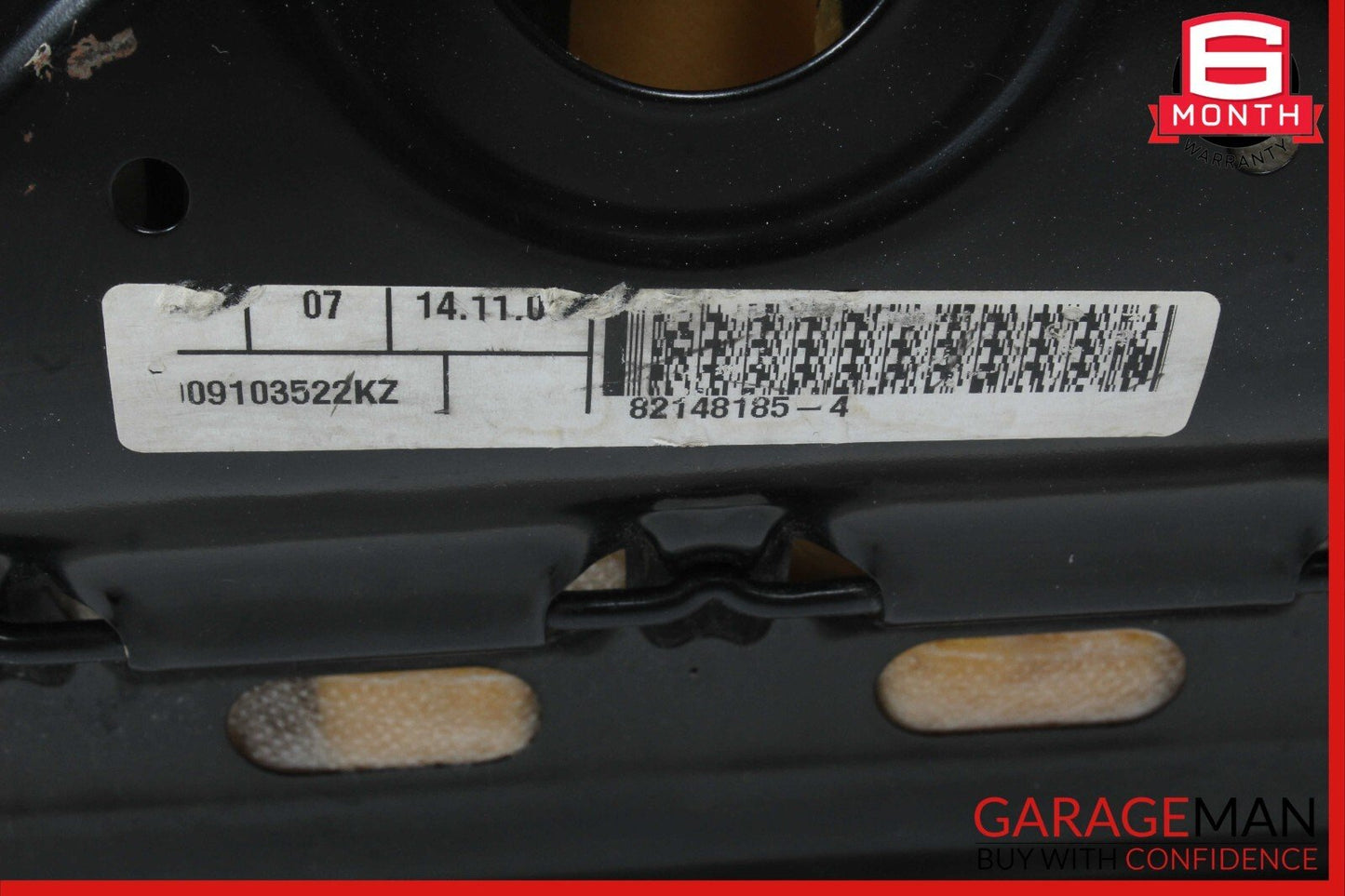 06-10 Mercedes W251 R350 R500 Front Right Side Lower Bottom Seat Cushion Grey
