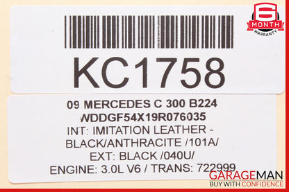 08-18 Mercedes W204 C300 C350 GLK350 Rear Right Side Door Control Module OEM