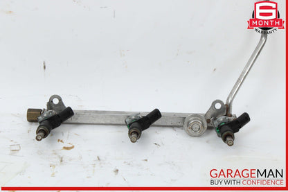 05-12 Mercedes W204 C300 R350 Fuel Injector Rail w/ Fuel Injectors Assembly OEM