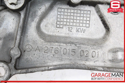 12-18 Mercedes-Benz S550 Timing Chain Cover Plate 2760150201 Genuine OEM