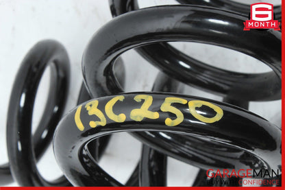 08-14 Mercedes W204 C250 Rear Left & Right Shock Absorber Coil Spring Set OEM
