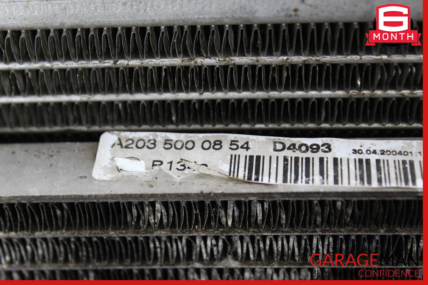 05-09 Mercedes C320 CLK350 Engine Cooling Radiator AC A/C Condenser Assembly