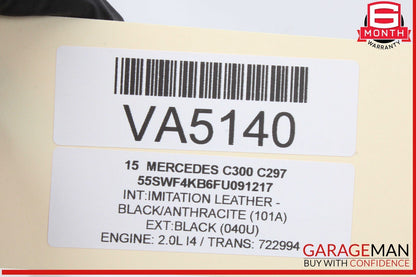 15-23 Mercedes W205 C300 C400 Rear Right Side Door Control Module Unit OEM