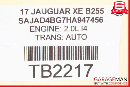 17-19 Jaguar XE Rear Right Passenger Side Door Harness Wire Wiring OEM
