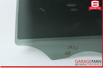 11-18 Porsche Cayenne 958 Rear Left Driver Side Door Window Glass OEM