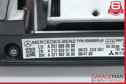 09-13 Mercedes GL450 ML550 GLK350 Left / Right Headrest Screen Monitor Display