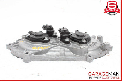 05-13 Mercedes W220 S55 AMG E550 Front Left Side Engine Timing Chain Cover Plate
