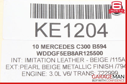 08-18 Mercedes X204 GLK350 C300 E350 Front Right Side Door Control Module Unit