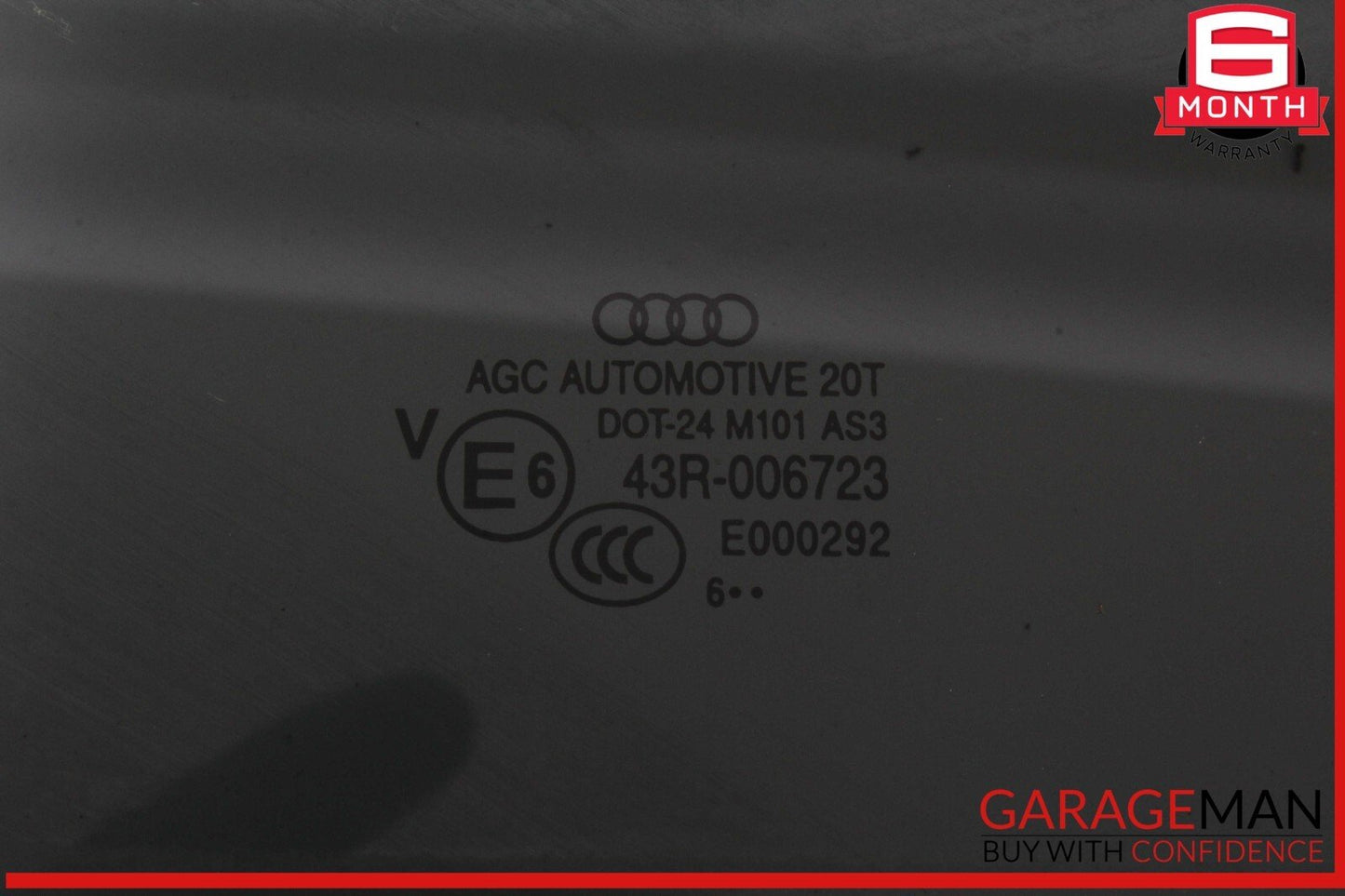 15-18 Audi Q3 Quattro Rear Left Driver Side Door Window Glass OEM