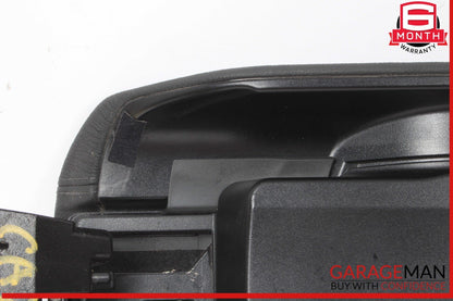 11-14 Porsche Cayenne S 958 Center Console Arm Rest Armrest Cover Black OEM