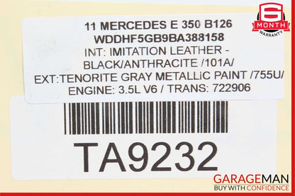 00-13 Mercedes W212 E350 GLK500 S500 Engine Throttle Valve Body 1131410125 OEM