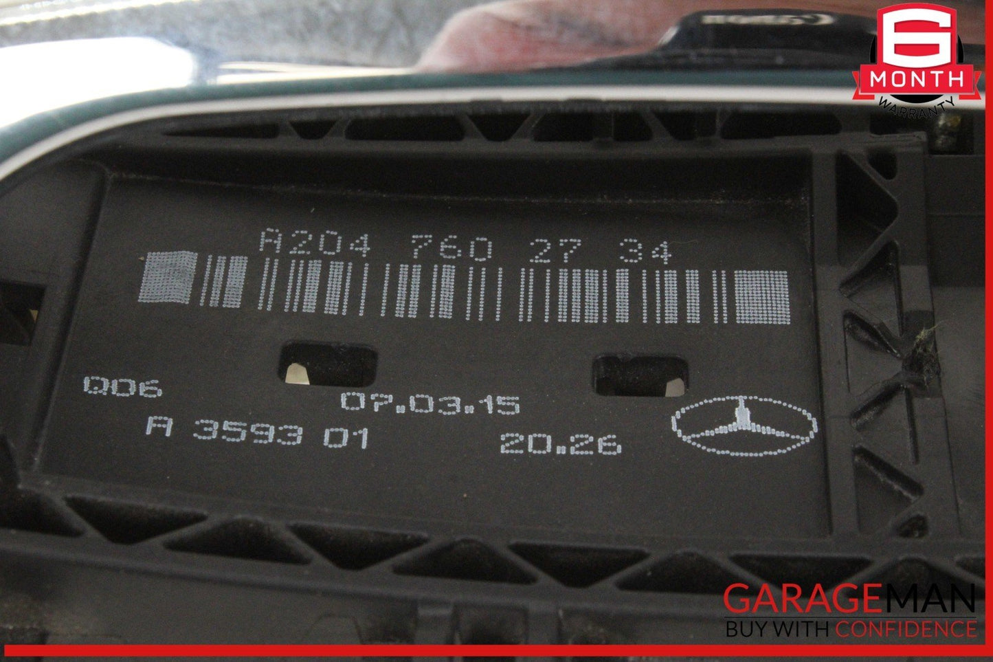 14-19 Mercedes W117 CLA250 Right Passenger Side Exterior Door Handle White OEM