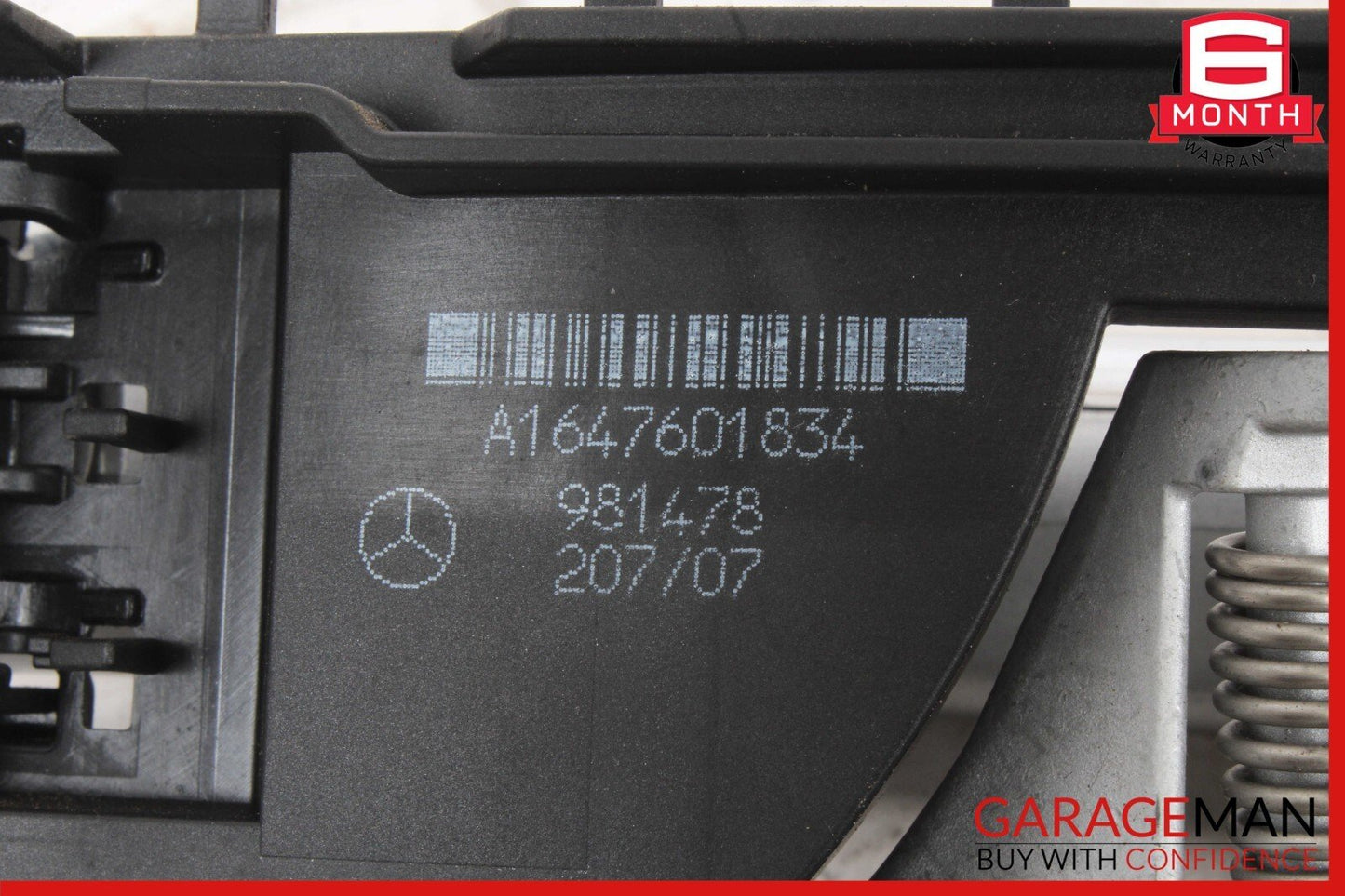 06-13 Mercedes W164 ML350 Front Right Side Exterior Door Handle OEM 1647601834
