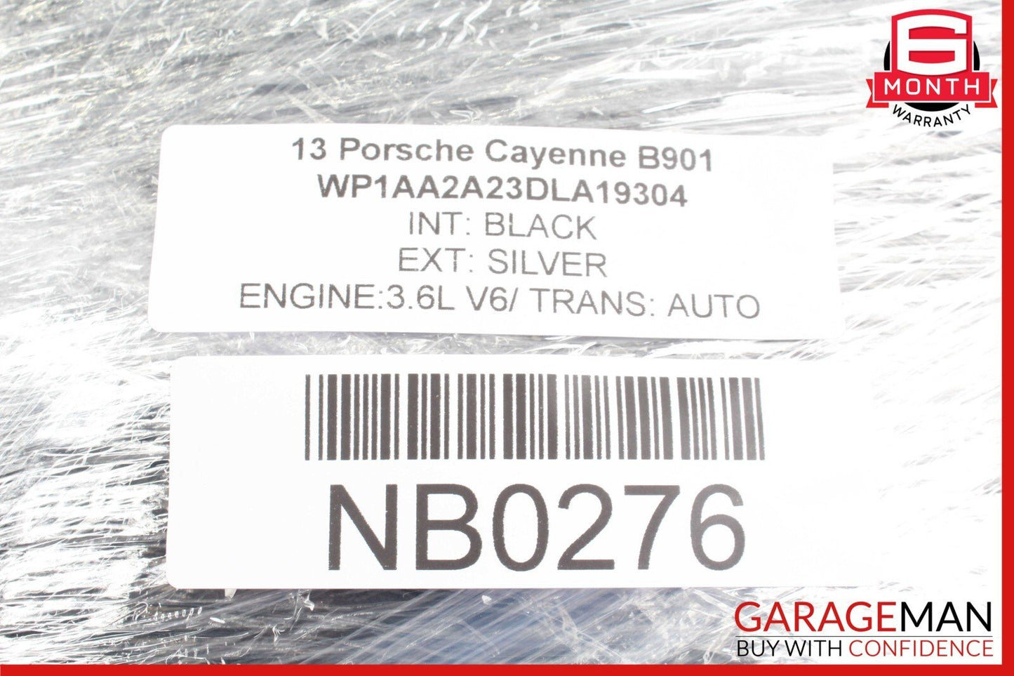 11-14 Porsche Cayenne 958 S Front Left Driver Headrest Head Rest OEM