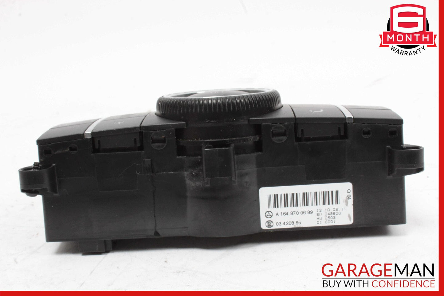 06-12 Mercedes X164 GL550 ML63 R500 Rear A/C Heater Climate Control Switch OEM