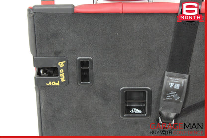 15-24 Porsche Macan 95B Rear Left Top Upper Seat Cushion Assembly Red OEM