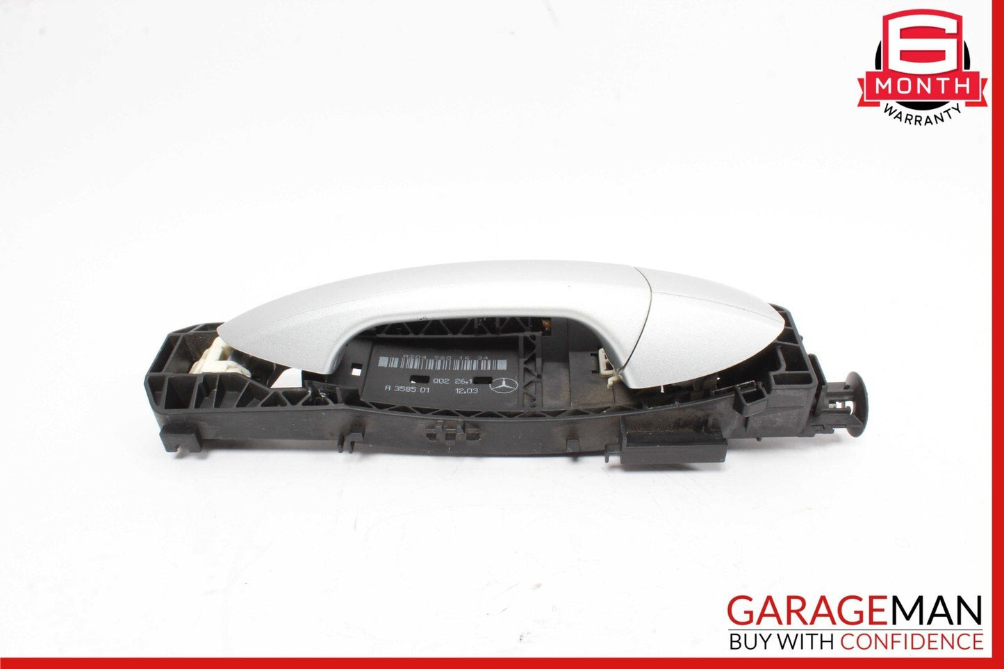 12-14 Mercedes W204 C250 C63 Sedan Right Exterior Door Handle Iridium Silver