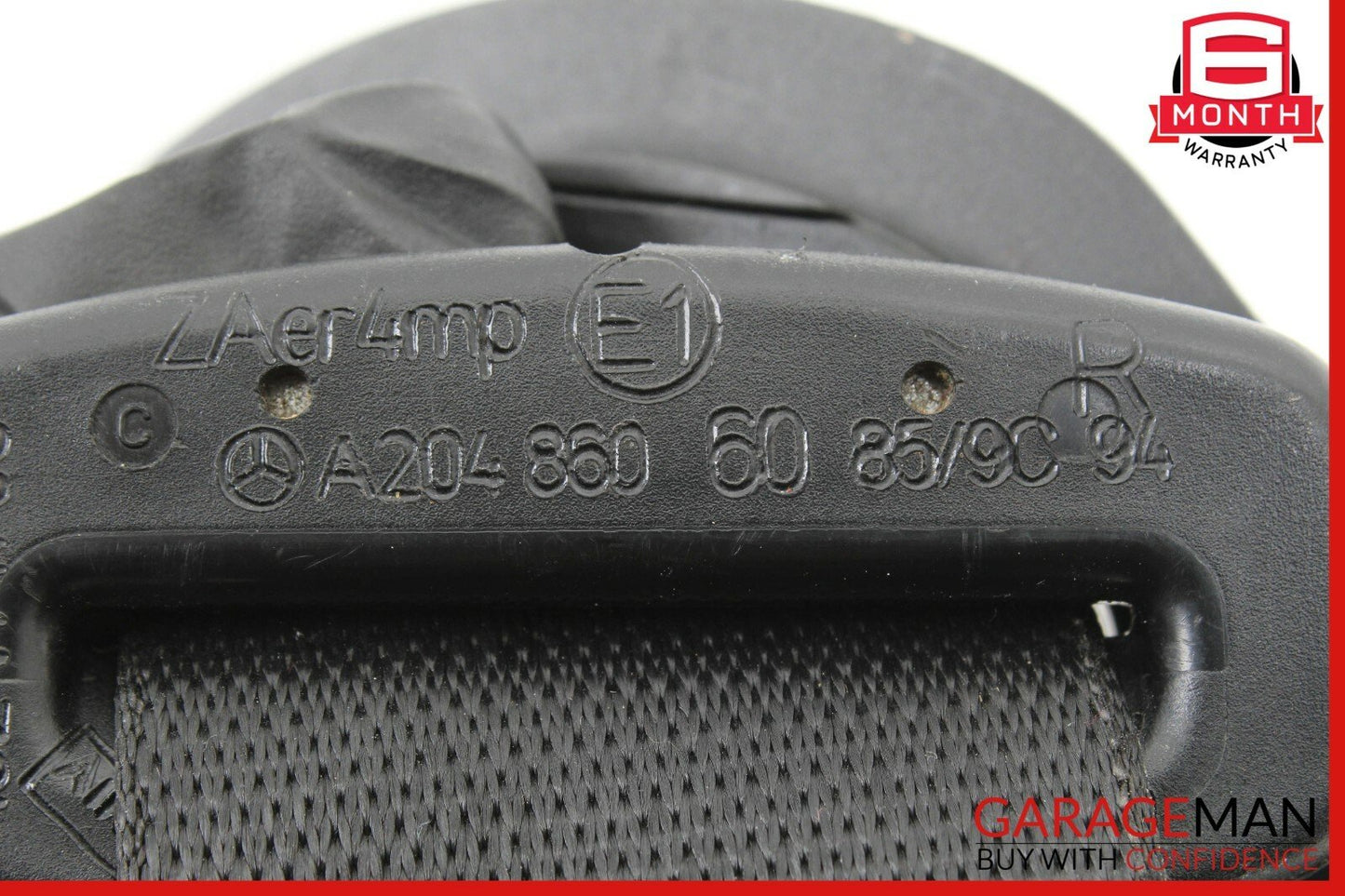08-14 Mercedes W204 C300 C63 AMG Front Right Seatbelt Seat Belt Retractor Black