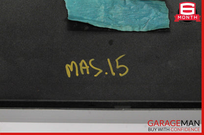 14-17 Maserati Ghibli M157 Rear Bumper Cover Panel Silver OEM