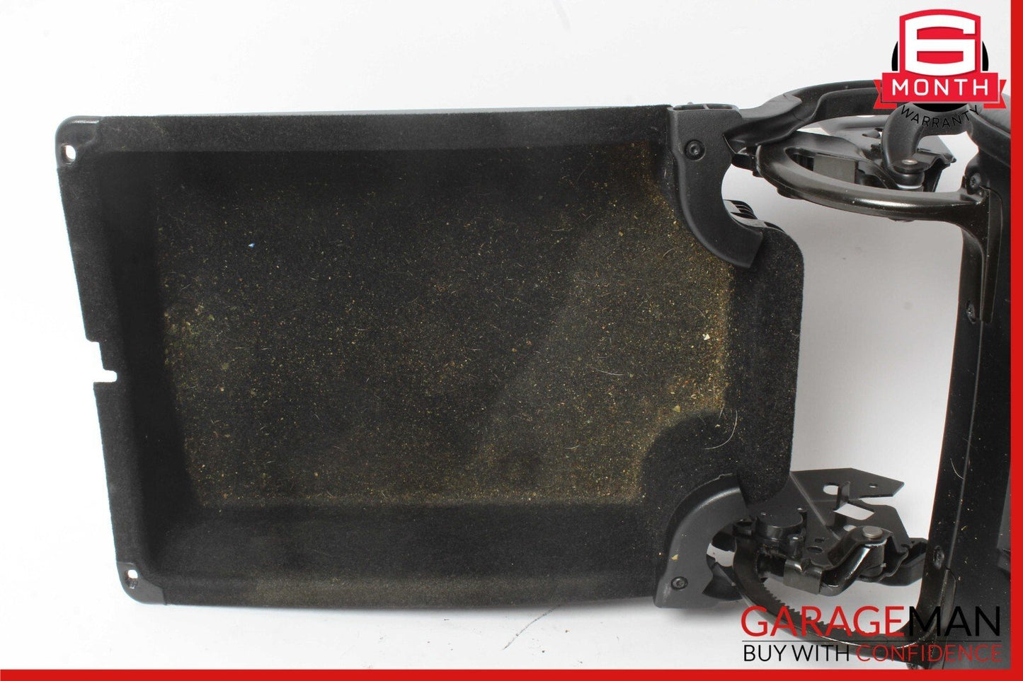 10-13 Mercedes W251 R350 Center Console Arm Rest Storage Cover Black OEM