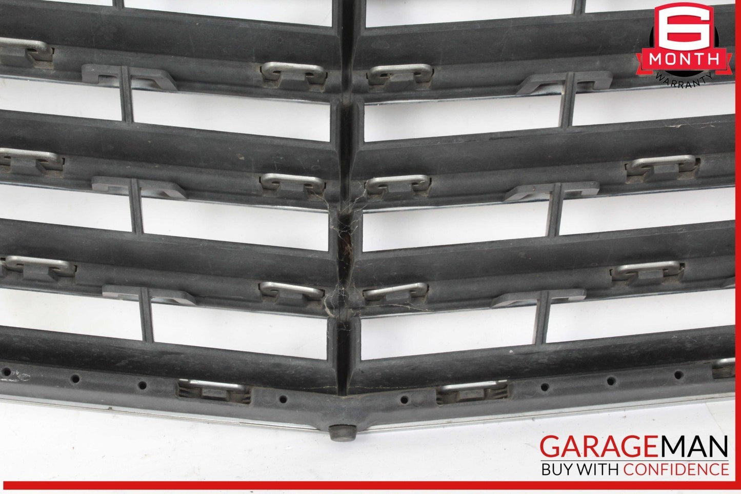 07-09 Mercedes W211 E350 Front Center Bumper Grill Grille Trim Cover Panel OEM