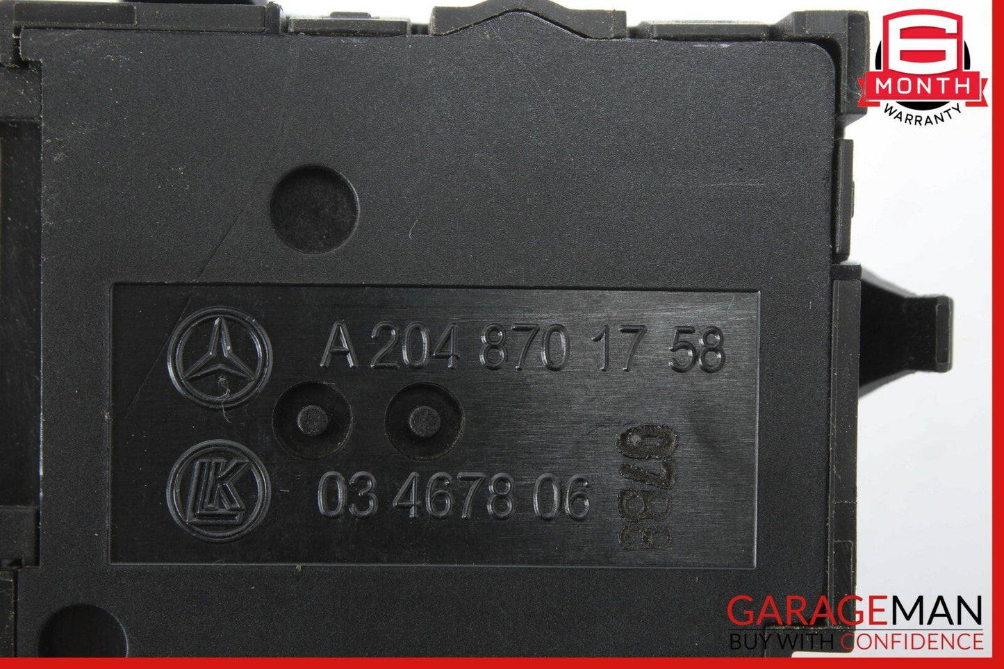 08-14 Mercedes W204 C300 C350 Front Right Side Seat Adjustment Control Switch