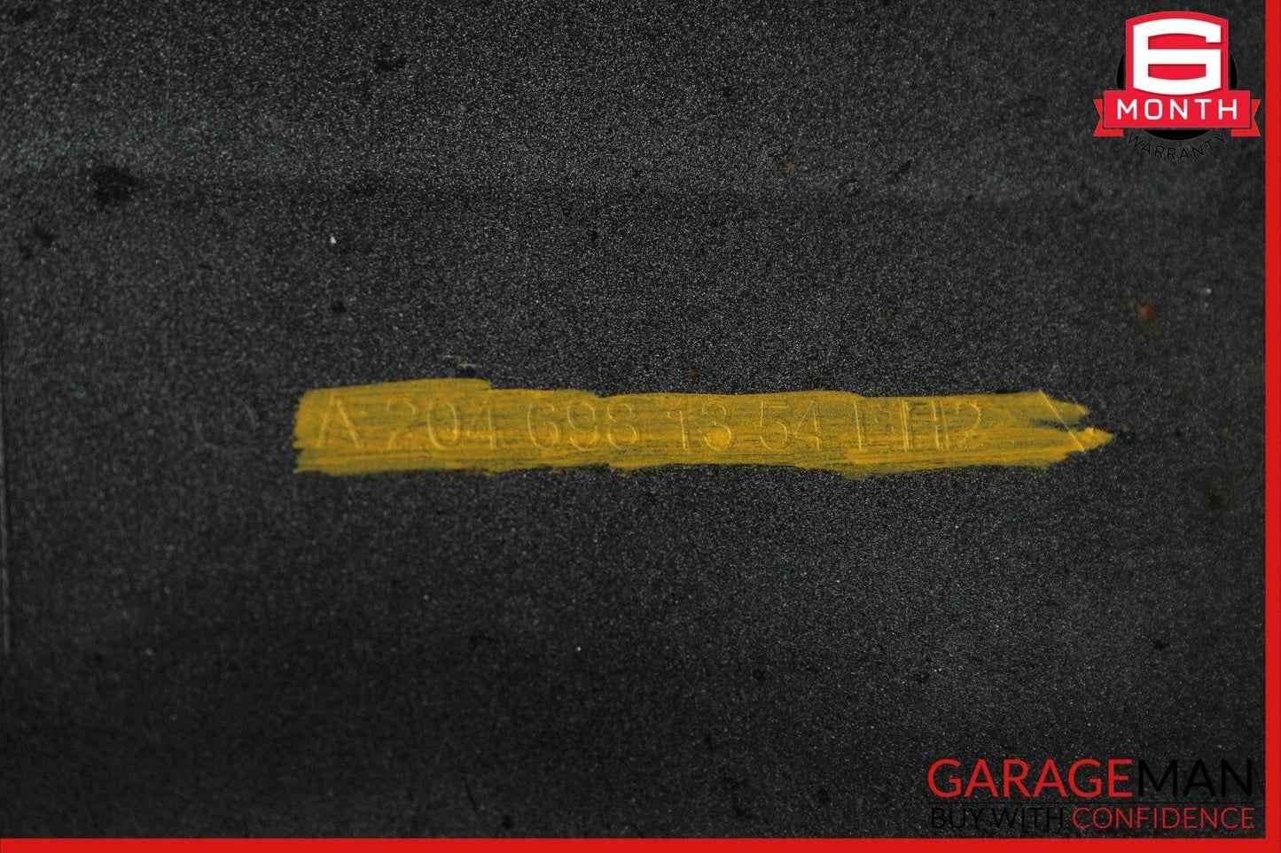 08-14 Mercedes W204 C250 AMG Sport Sedan Left Side Skirt Rocker Moulding White