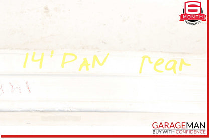 10-16 Porsche Panamera 970 Rear Bumper Reinforcement Impact Bar OEM