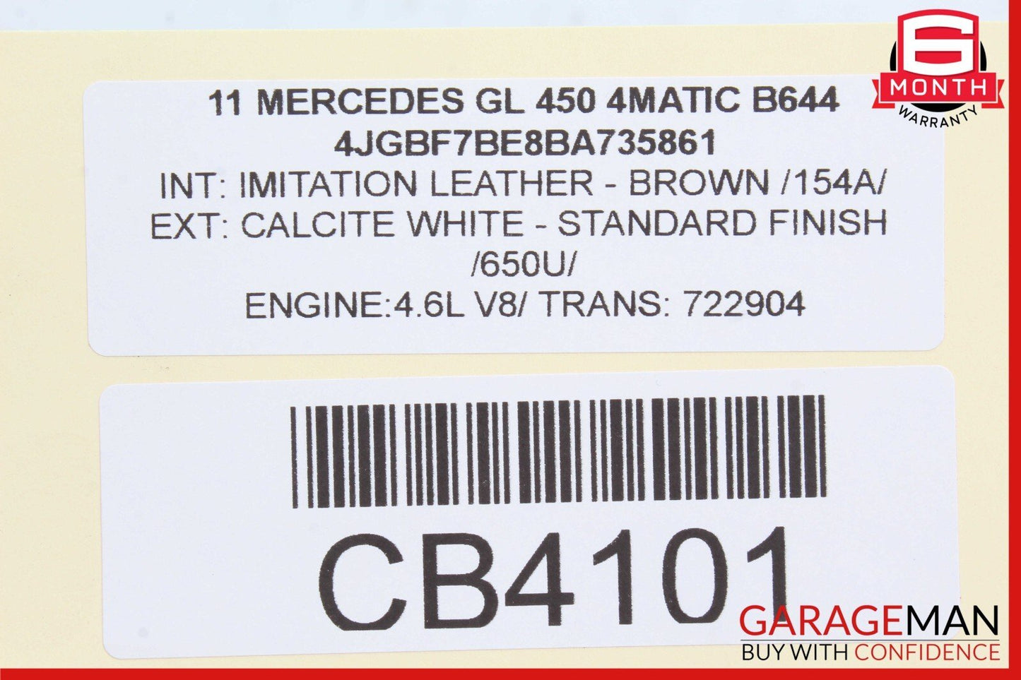 08-17 Mercedes W207 E350 C63 AMG Rear Left Driver Side Upper Control Arm OEM