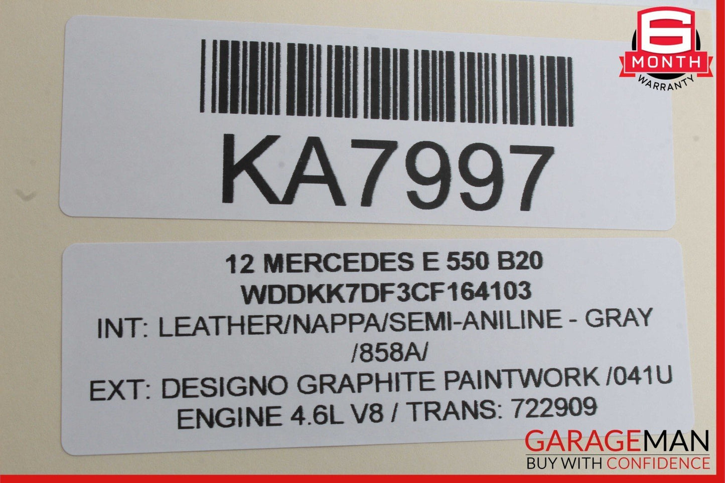 08-18 Mercedes W212 E550 E350 E400 Front Left Side Door Control Module Unit OEM